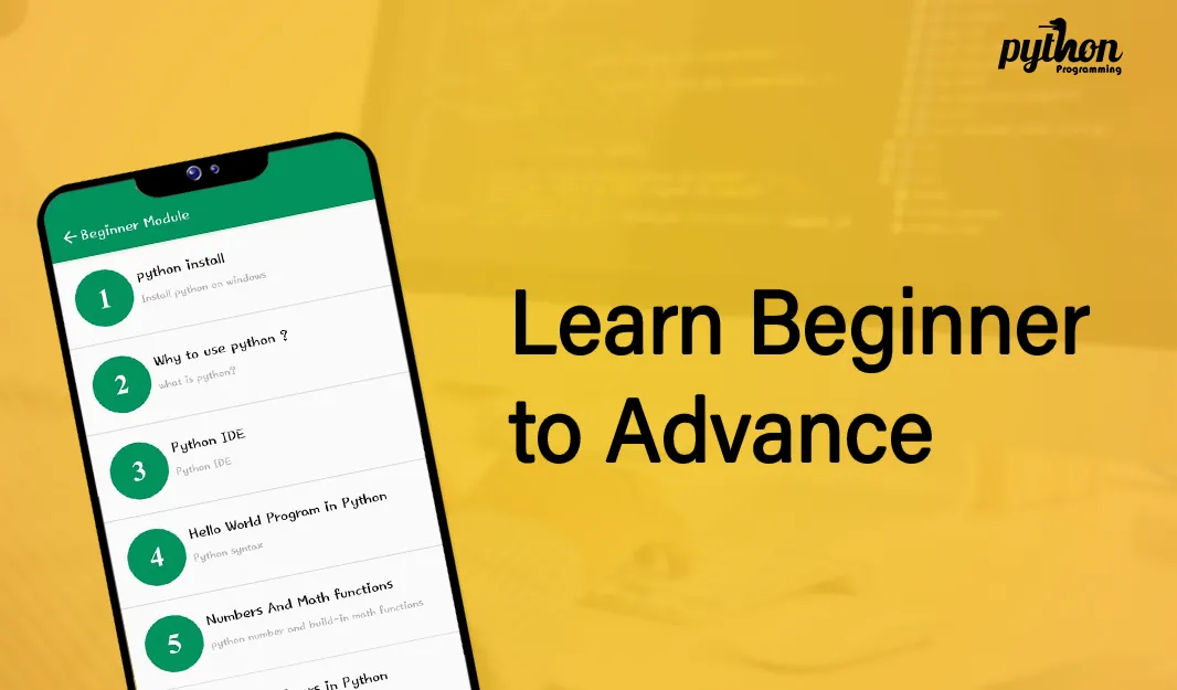 Python For Beginners | Indus Appstore | Screenshot