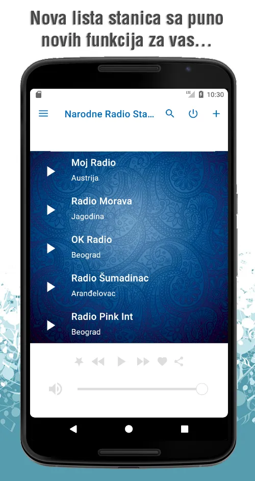 Narodne Radio Stanice 2.0 | Indus Appstore | Screenshot