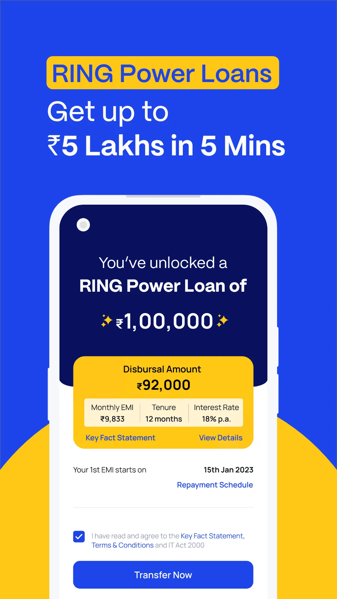 RING: Quick loan & UPI payment | Indus Appstore | Screenshot