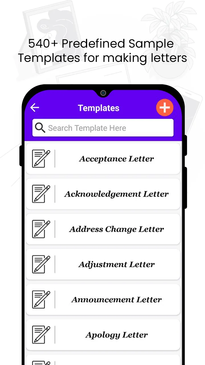 Letter Templates Offline | Indus Appstore | Screenshot