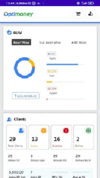 Optimoney - Mutual Fund App | Indus Appstore | Screenshot