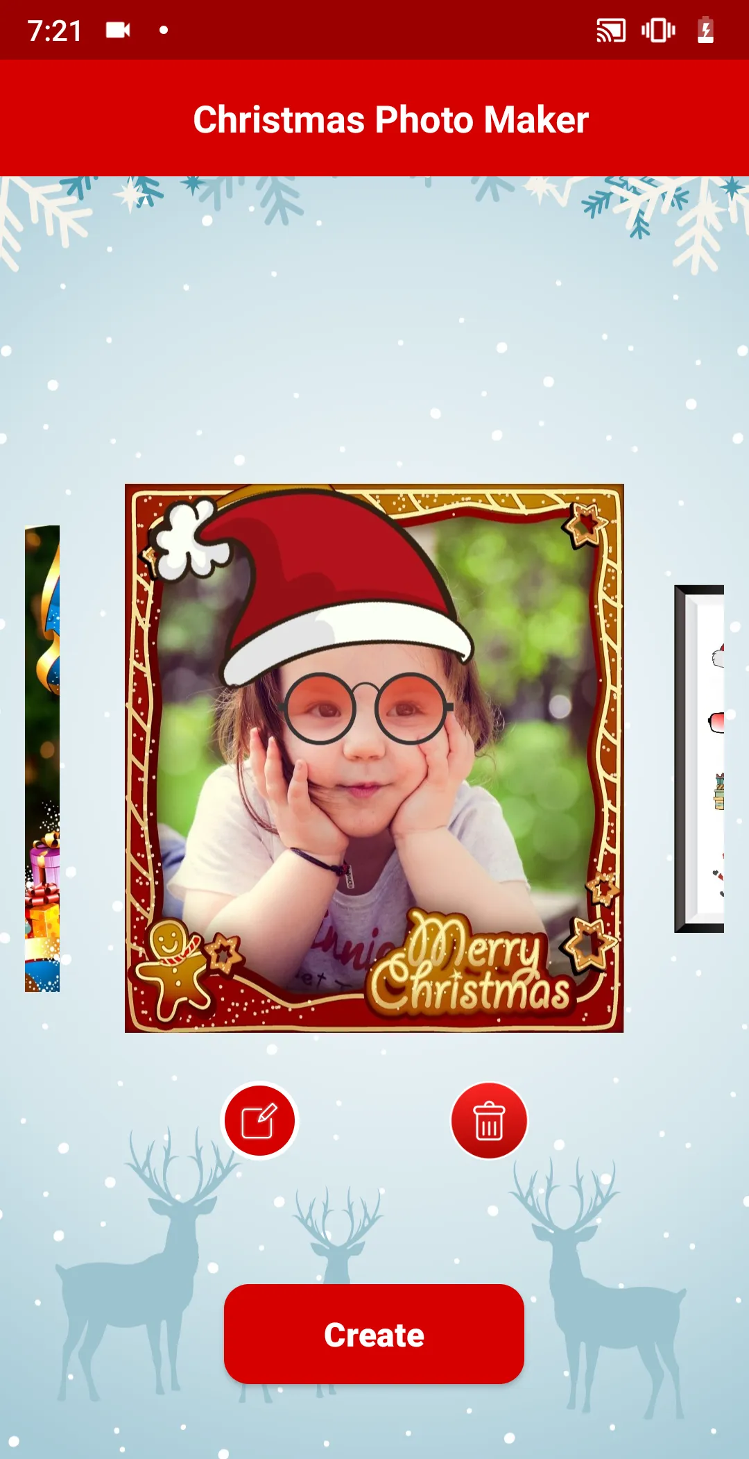 Christmas Photo Maker | Indus Appstore | Screenshot