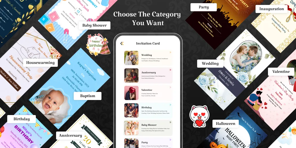 Video Invitation Card Maker | Indus Appstore | Screenshot