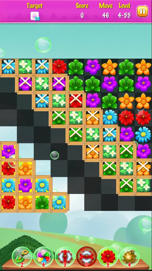 Flower Garden Match Blast | Indus Appstore | Screenshot