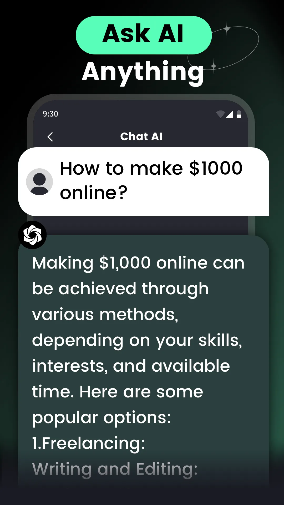 AI Chat・Ask Chatbot Assistant | Indus Appstore | Screenshot