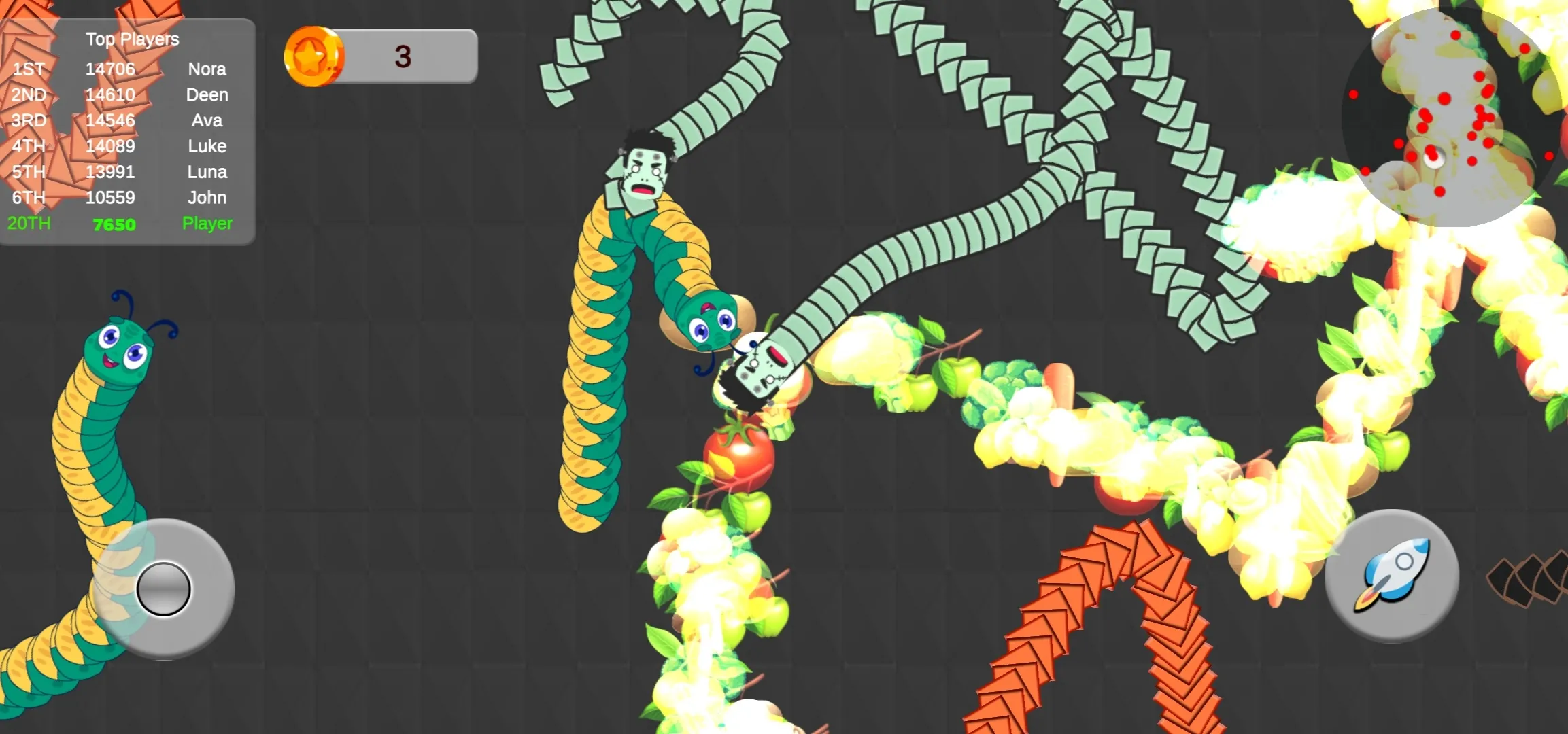 Snake Zone.io Hungry Slither | Indus Appstore | Screenshot