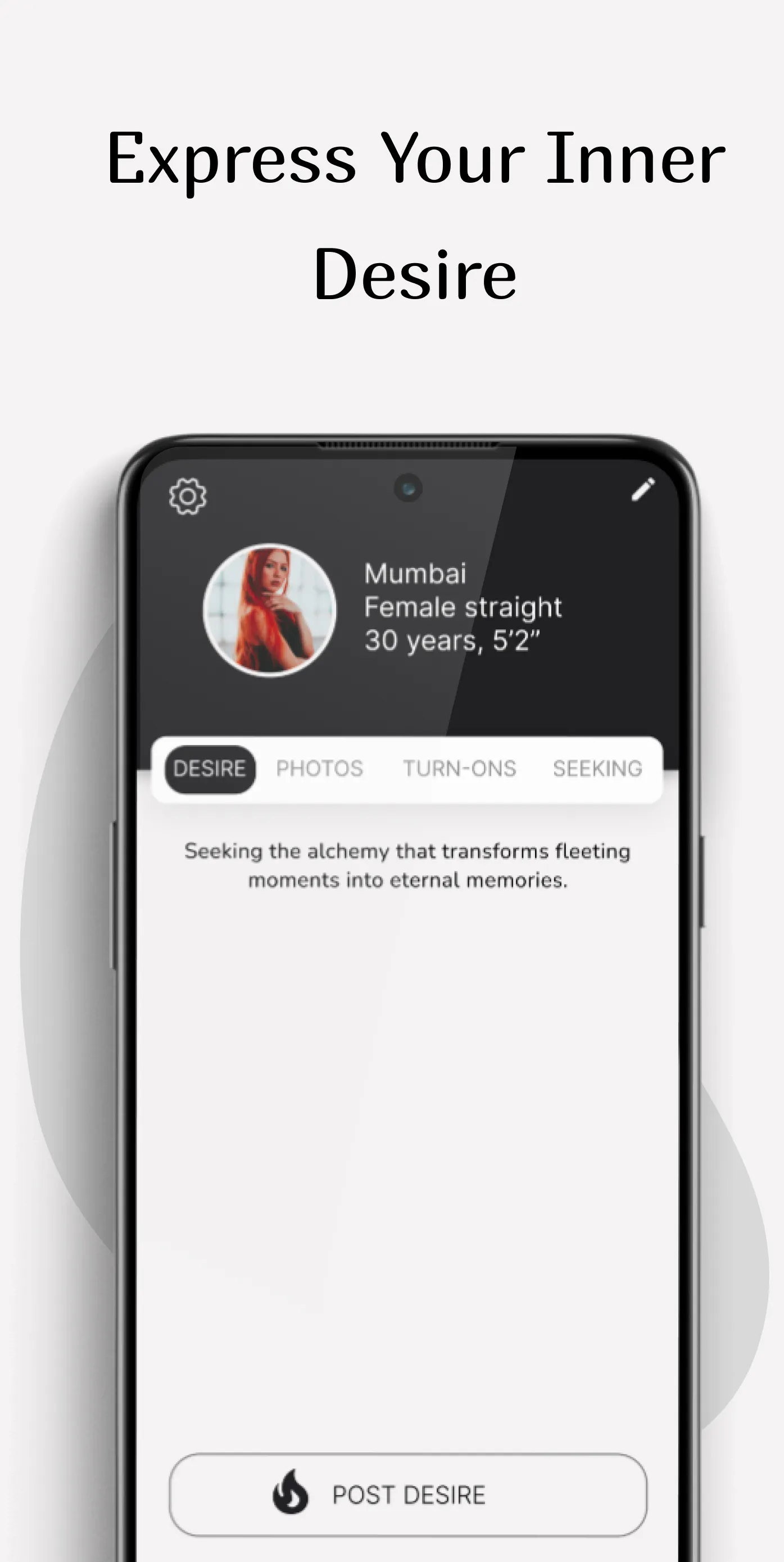 DesireLand : Anonymous Dating | Indus Appstore | Screenshot