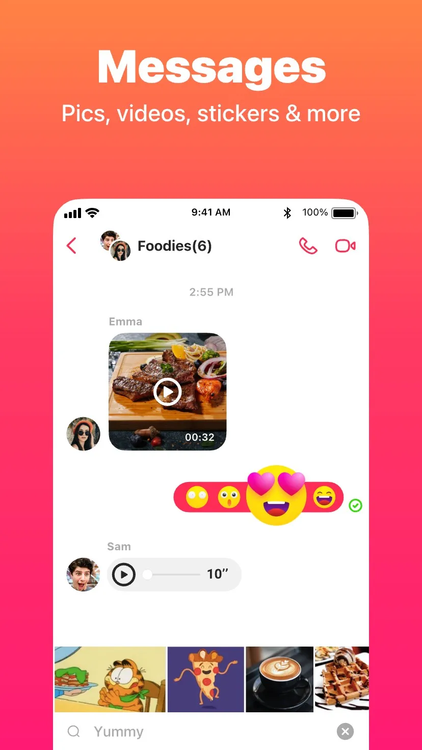 JusTalk - Video Chat & Calls | Indus Appstore | Screenshot