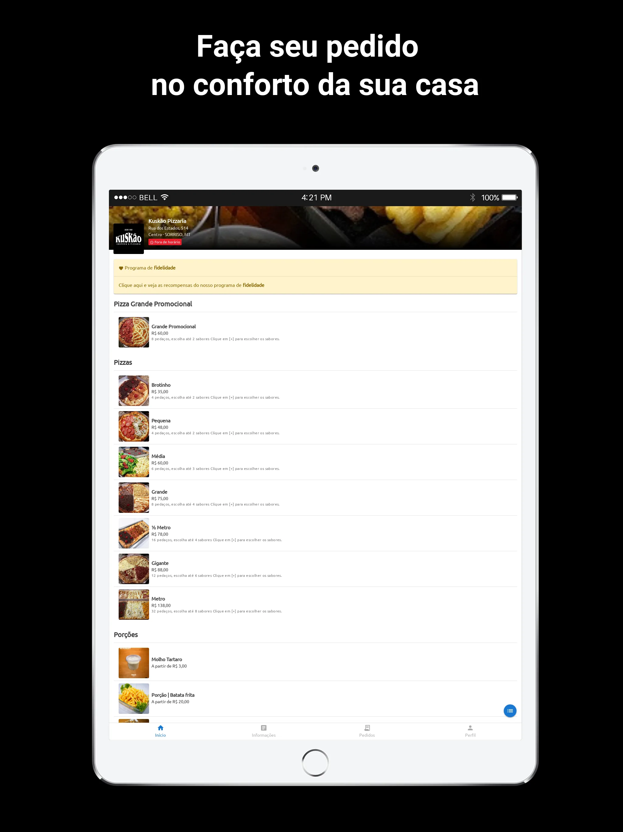 Kuskão Pizzaria | Indus Appstore | Screenshot