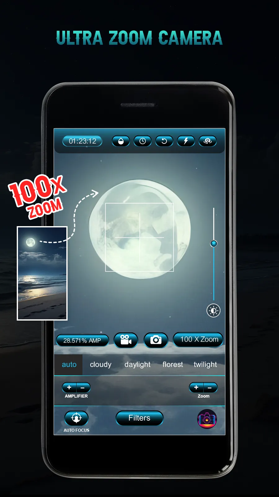 Ultra Zoom Camera 100x Zoom | Indus Appstore | Screenshot