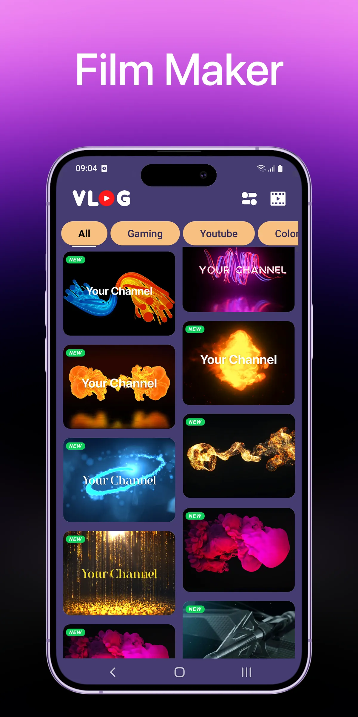 Vlog Intro - Video Intro Outro | Indus Appstore | Screenshot