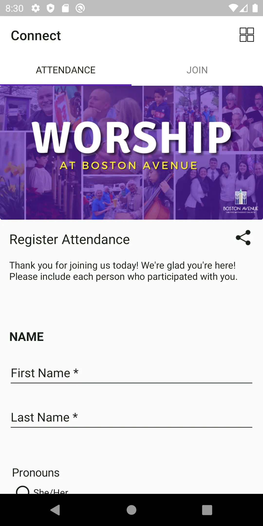 Boston Avenue UMC | Indus Appstore | Screenshot