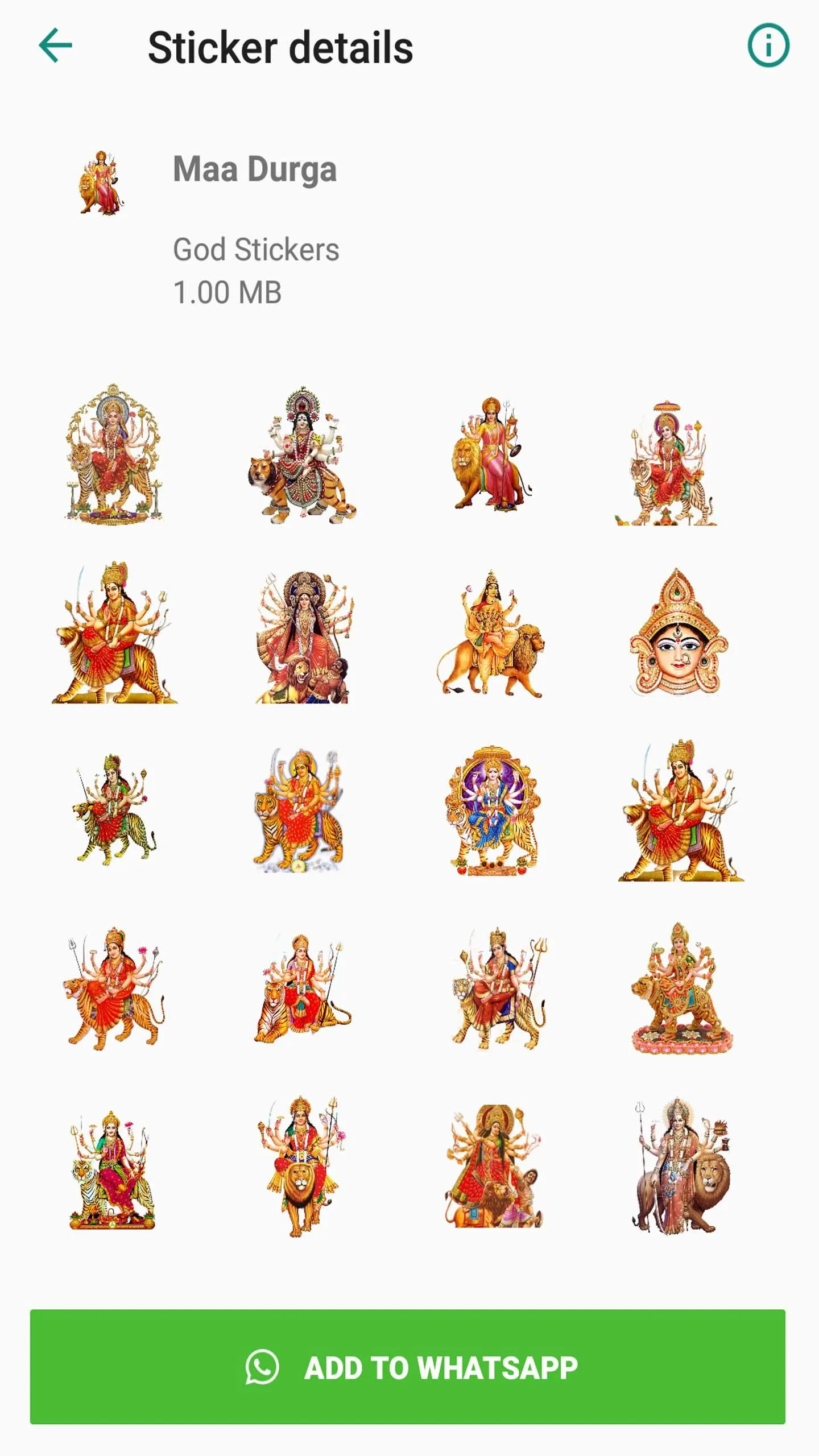 All God Stickers | Indus Appstore | Screenshot