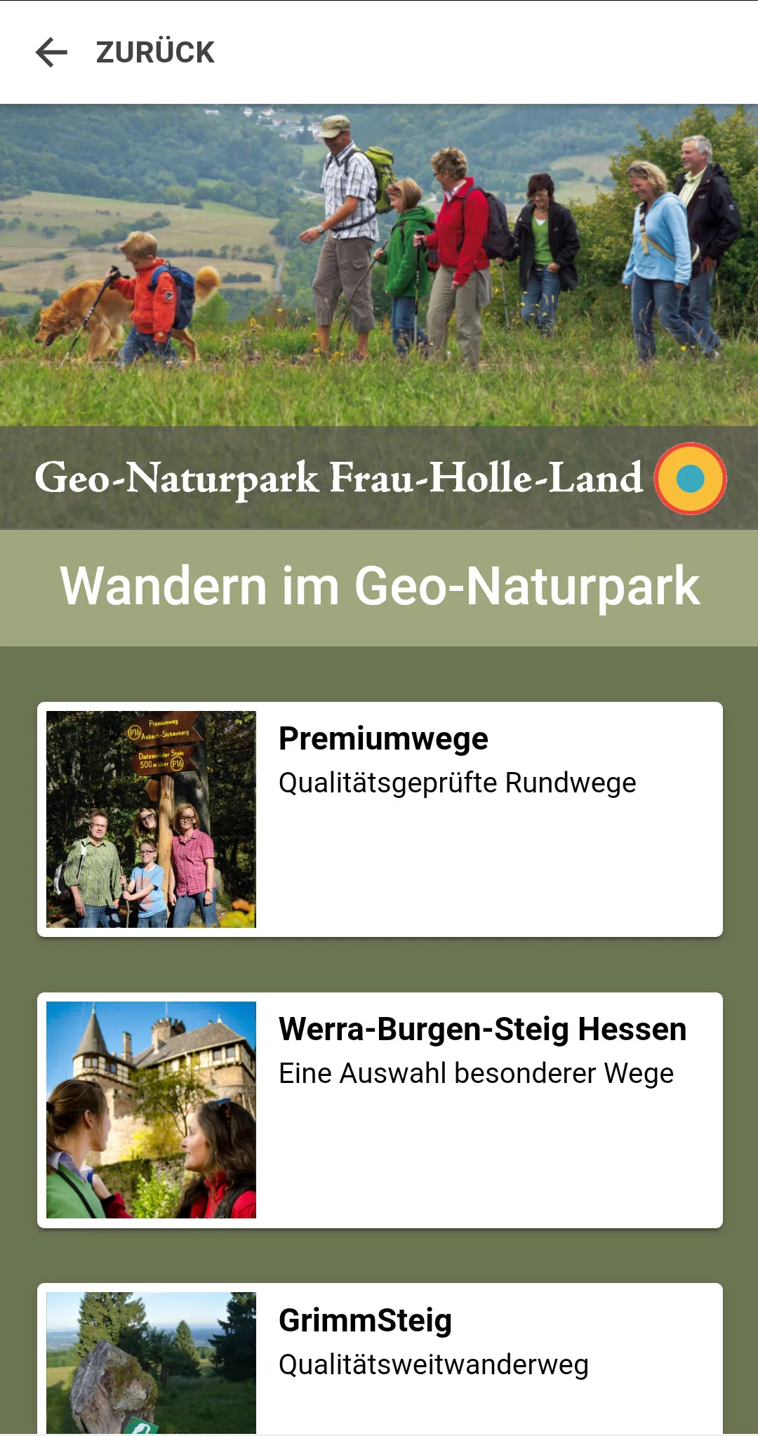 Geo-Naturpark Frau-Holle-Land | Indus Appstore | Screenshot