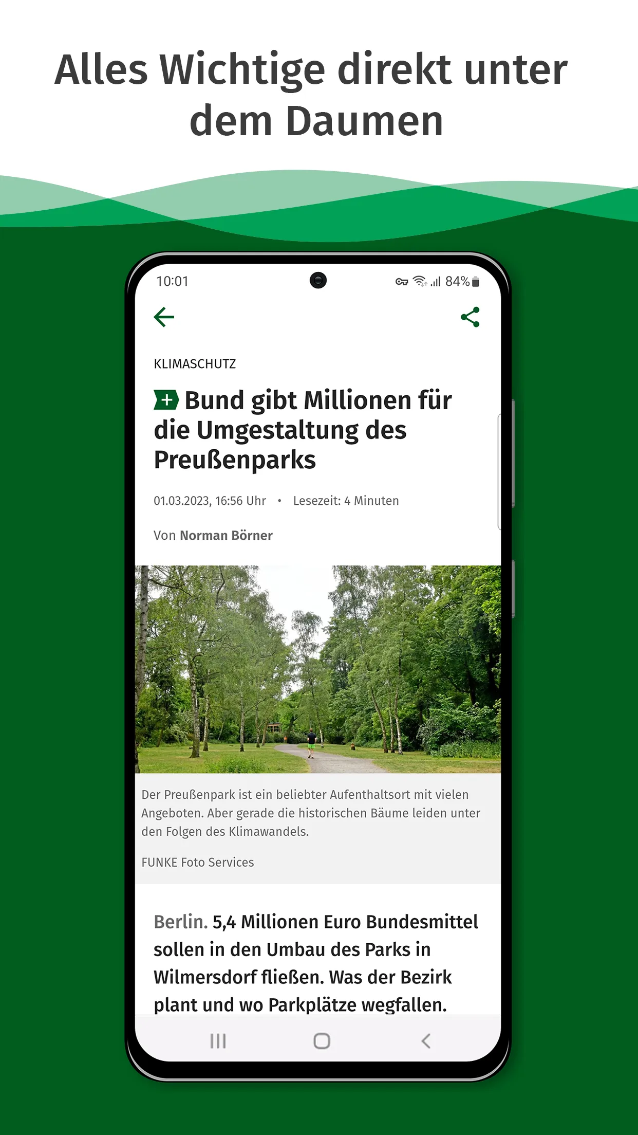 Berliner Morgenpost News | Indus Appstore | Screenshot