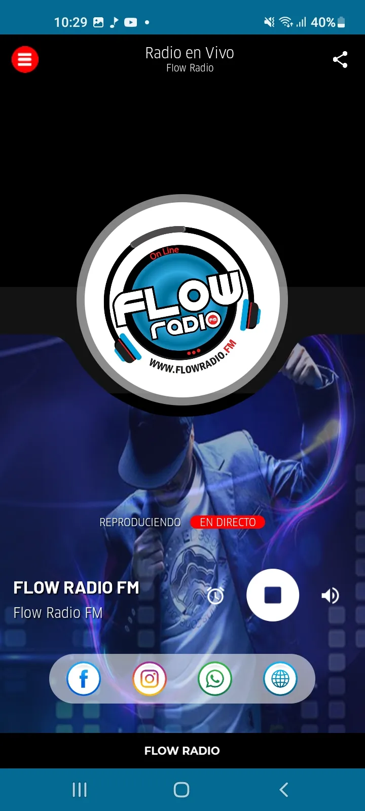 FLOW RADIO FM | Indus Appstore | Screenshot