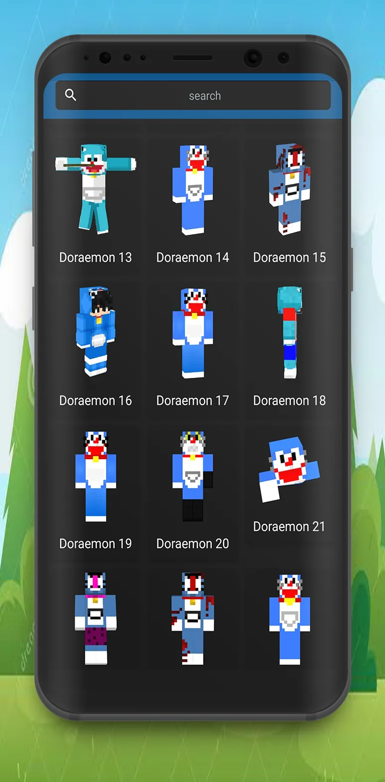 Doraemon Skins for Minecraft | Indus Appstore | Screenshot