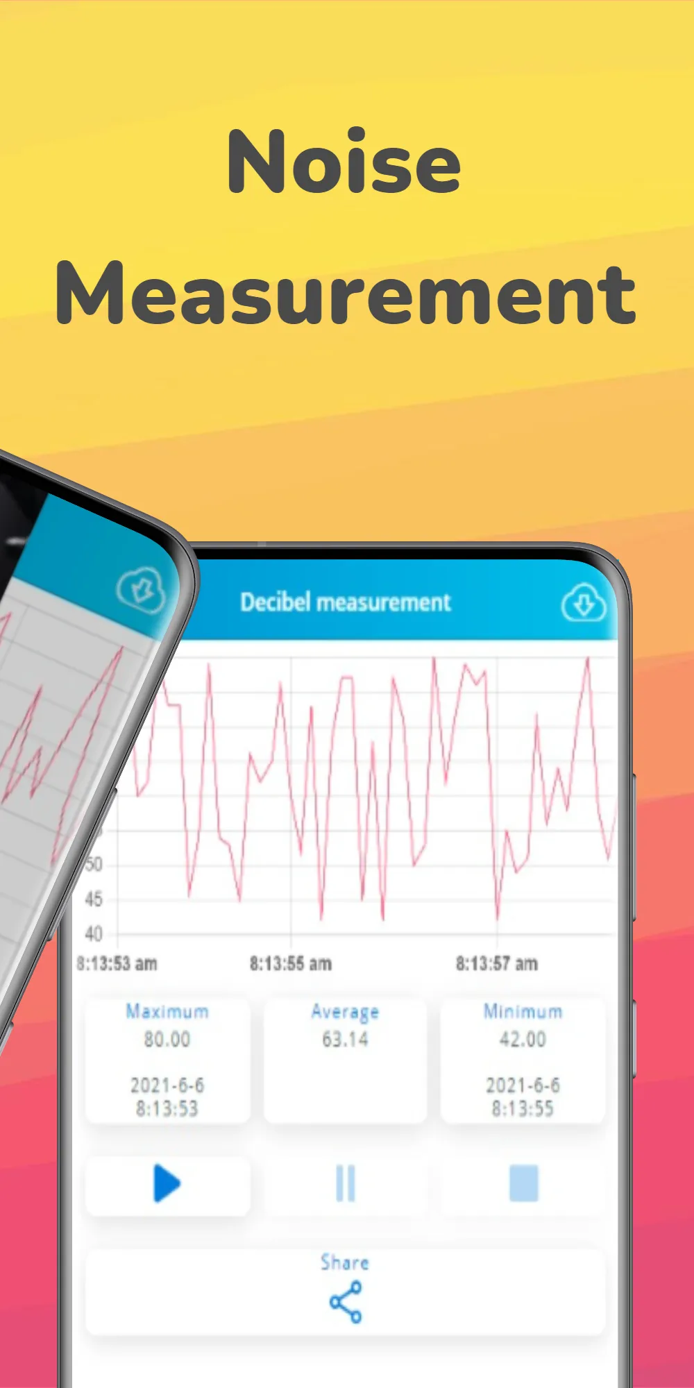 Noise detector & Decibel meter | Indus Appstore | Screenshot