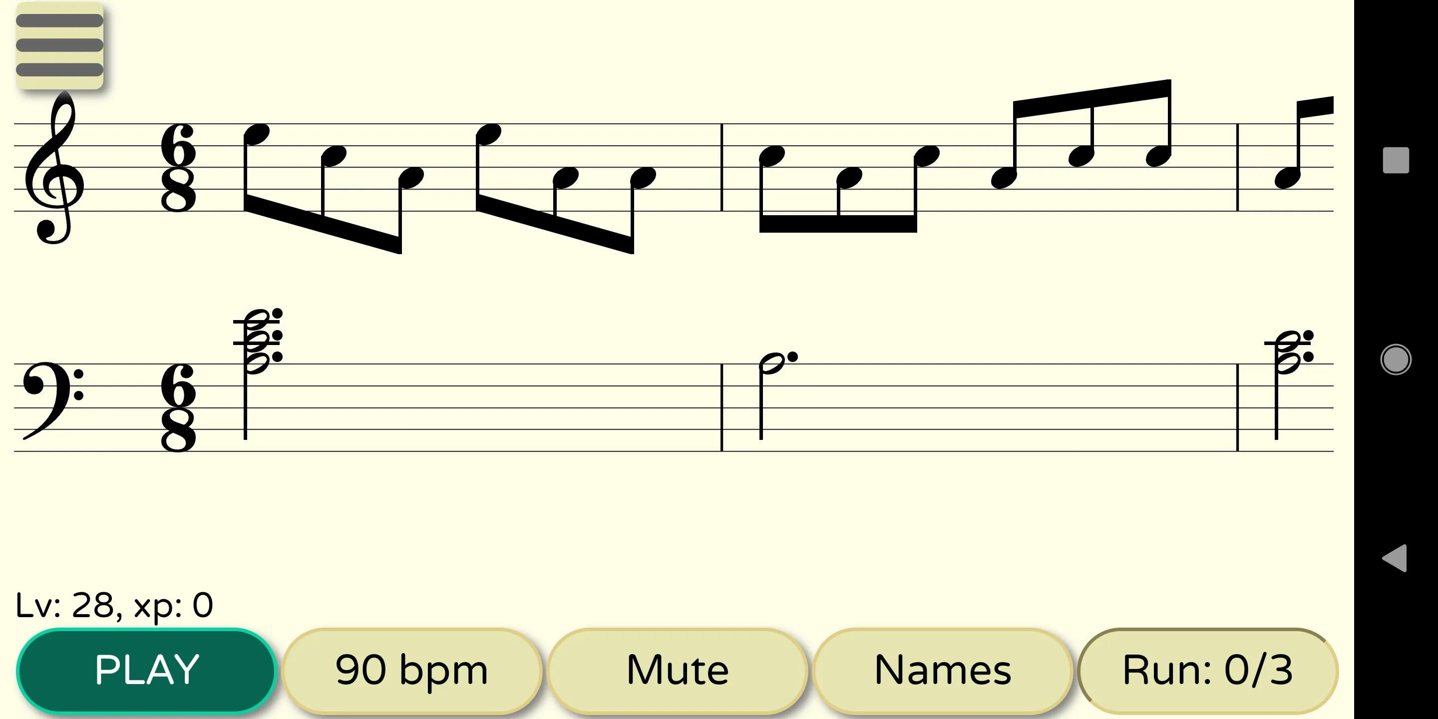 13 Hammers: Sight Reading | Indus Appstore | Screenshot