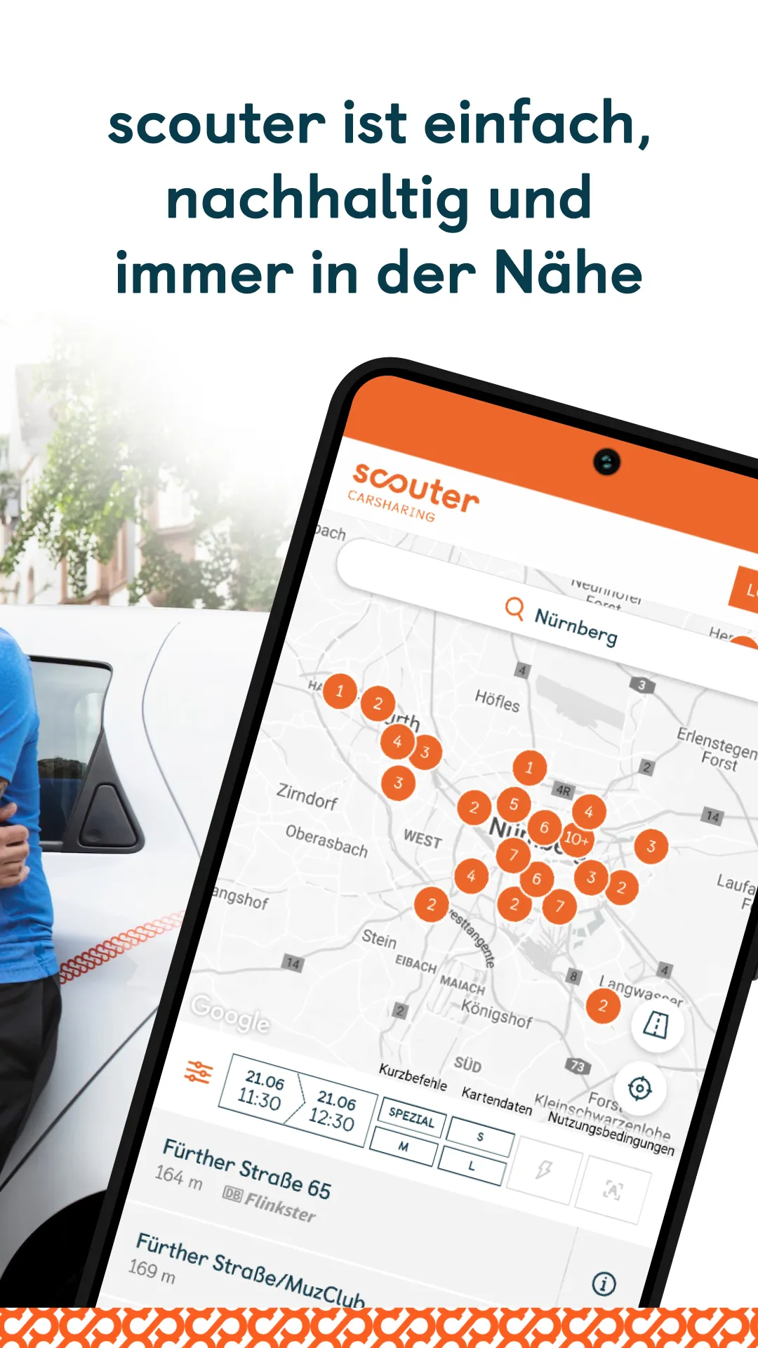 scouter Carsharing | Indus Appstore | Screenshot