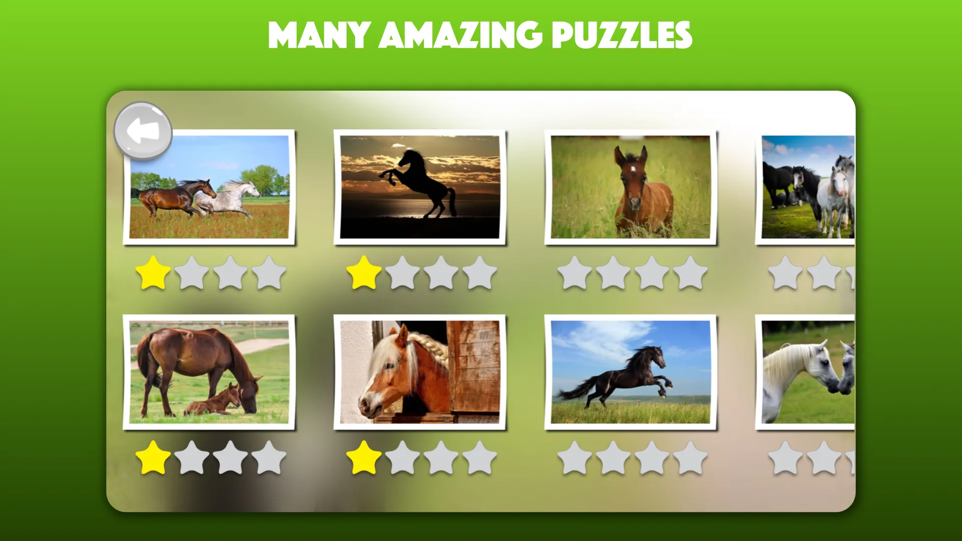 Horse and Pony jigsaw puzzles | Indus Appstore | Screenshot