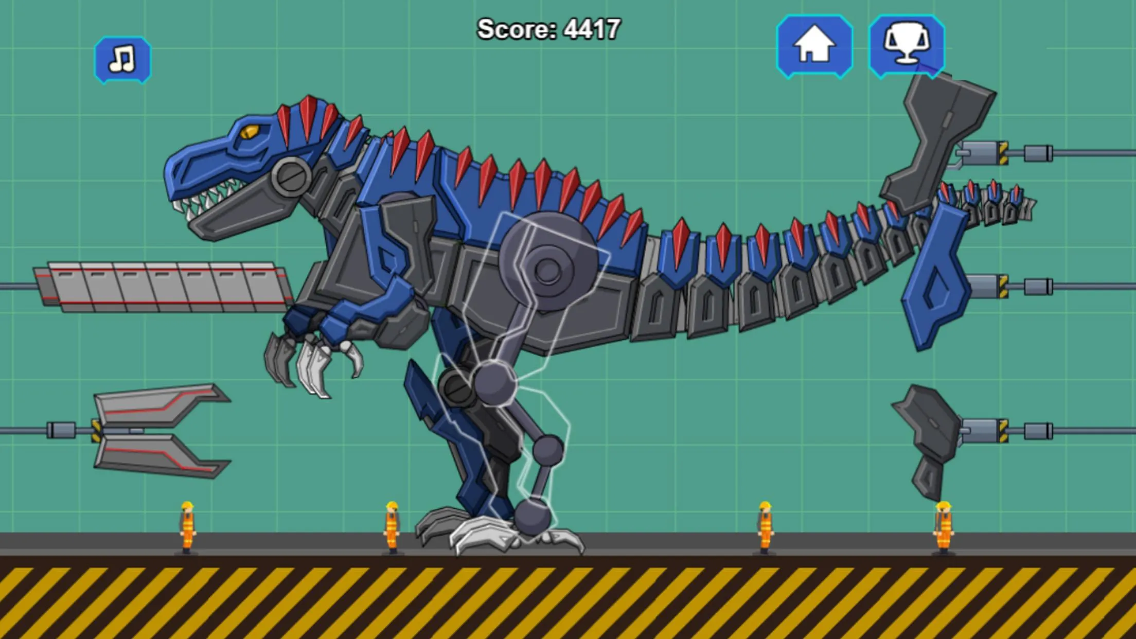 Robot Dino T-Rex Attack | Indus Appstore | Screenshot