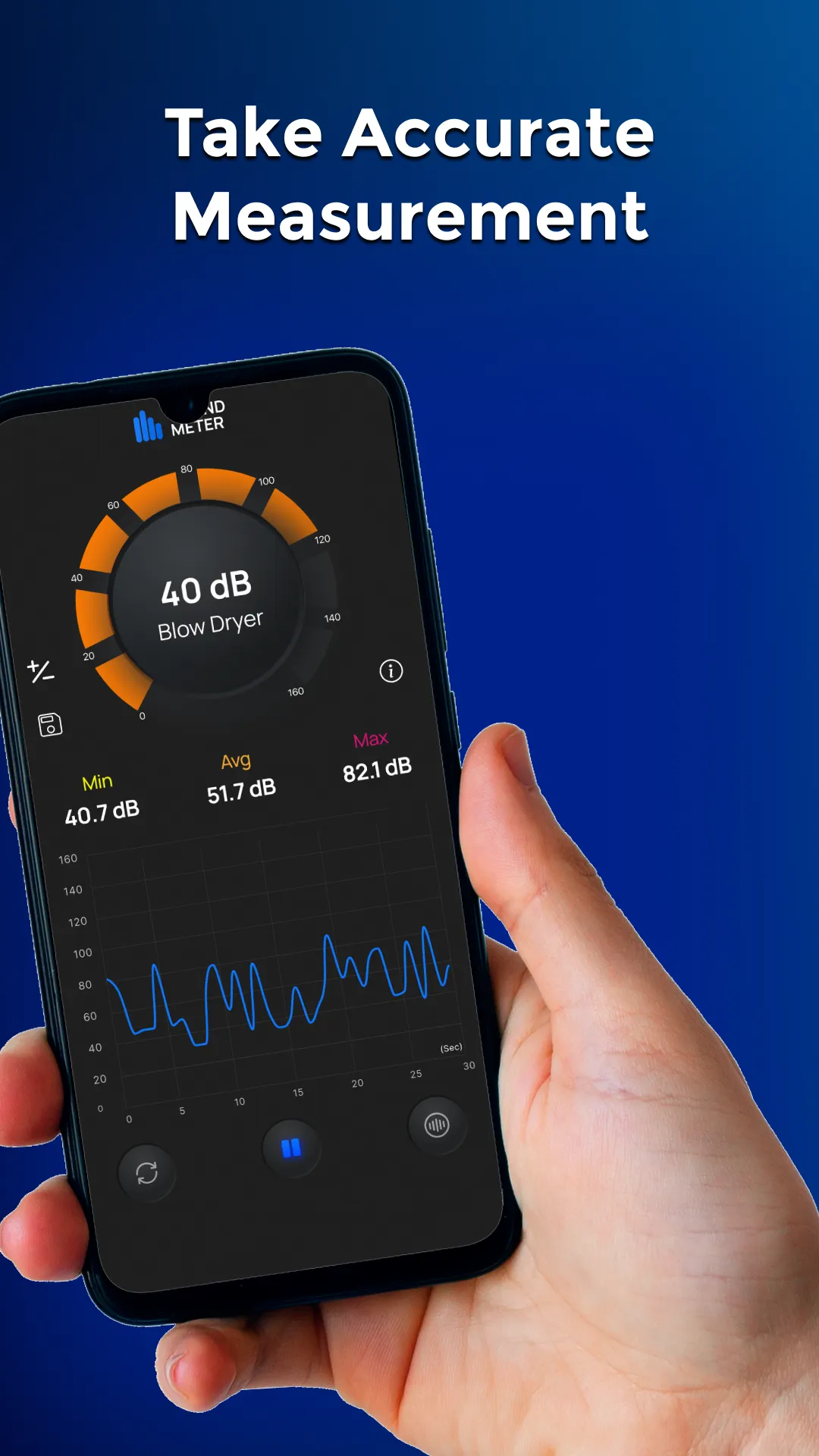 Decibel Meter - DB Sound Noise | Indus Appstore | Screenshot