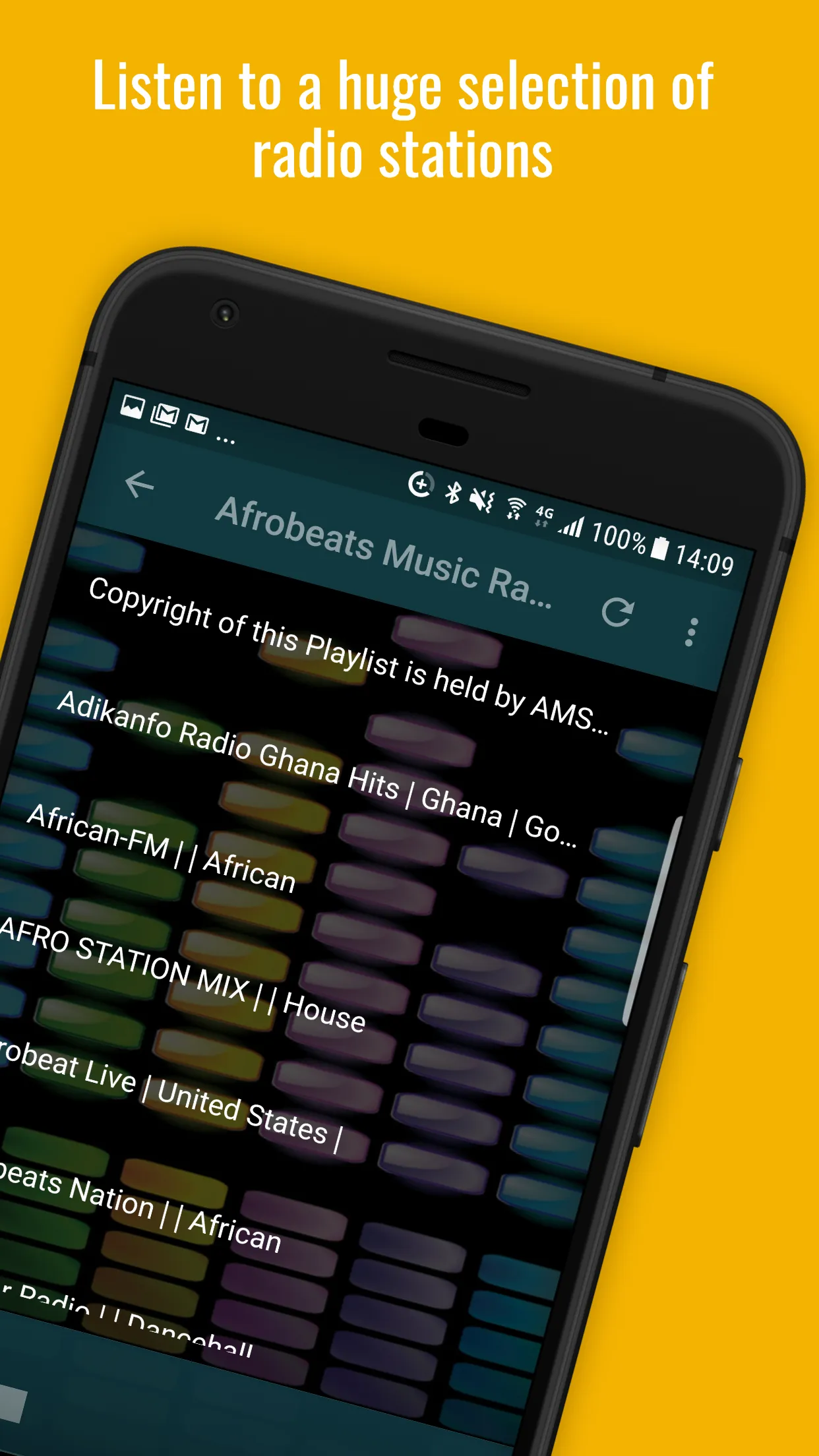 Afrobeat Music Radio | Indus Appstore | Screenshot