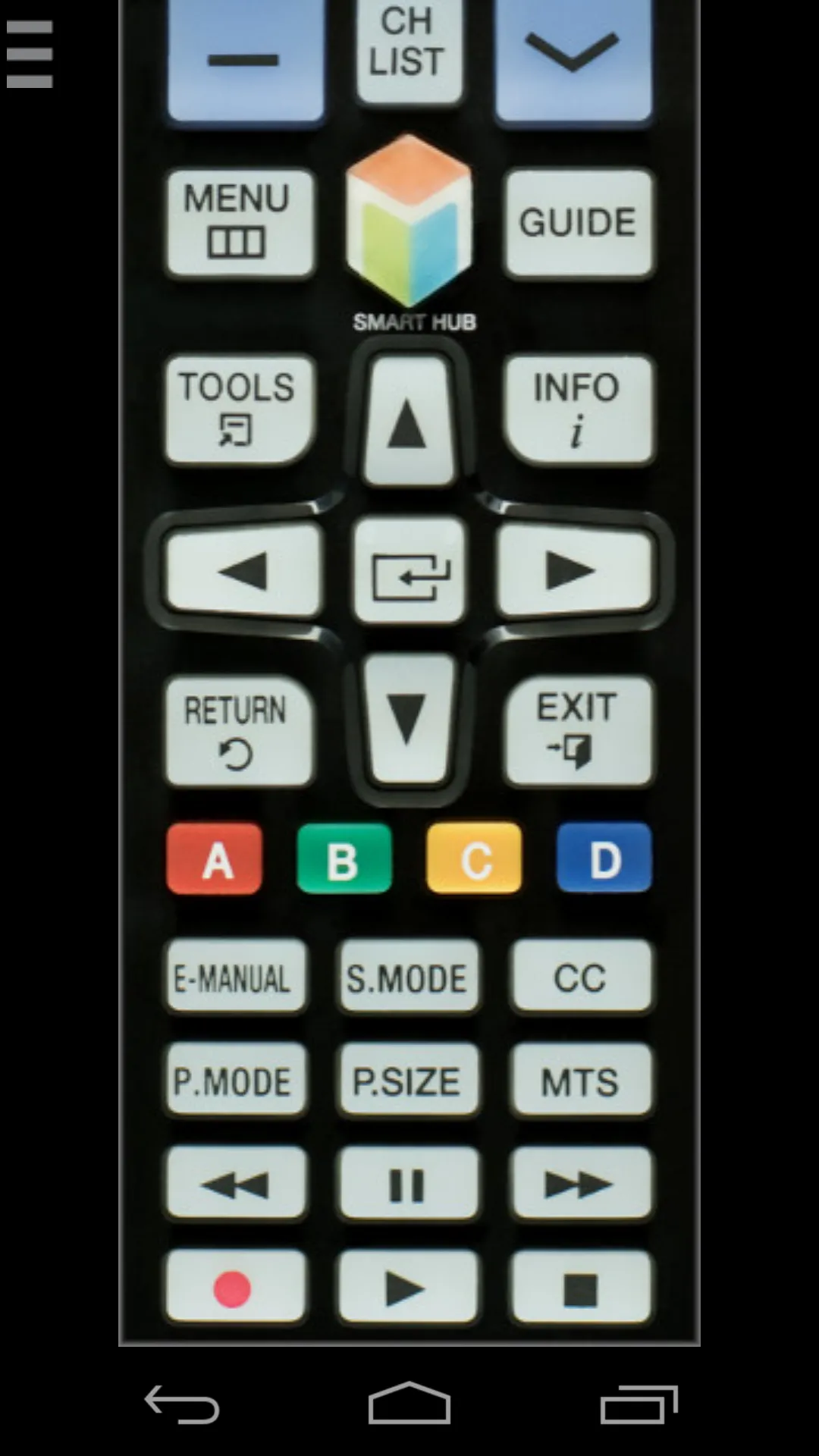 TV Remote for Samsung TV | Indus Appstore | Screenshot