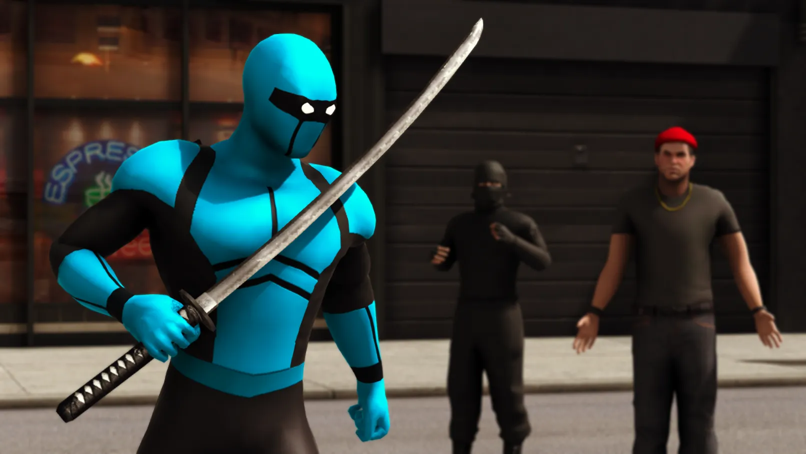 Blue Ninja : Superhero Game | Indus Appstore | Screenshot