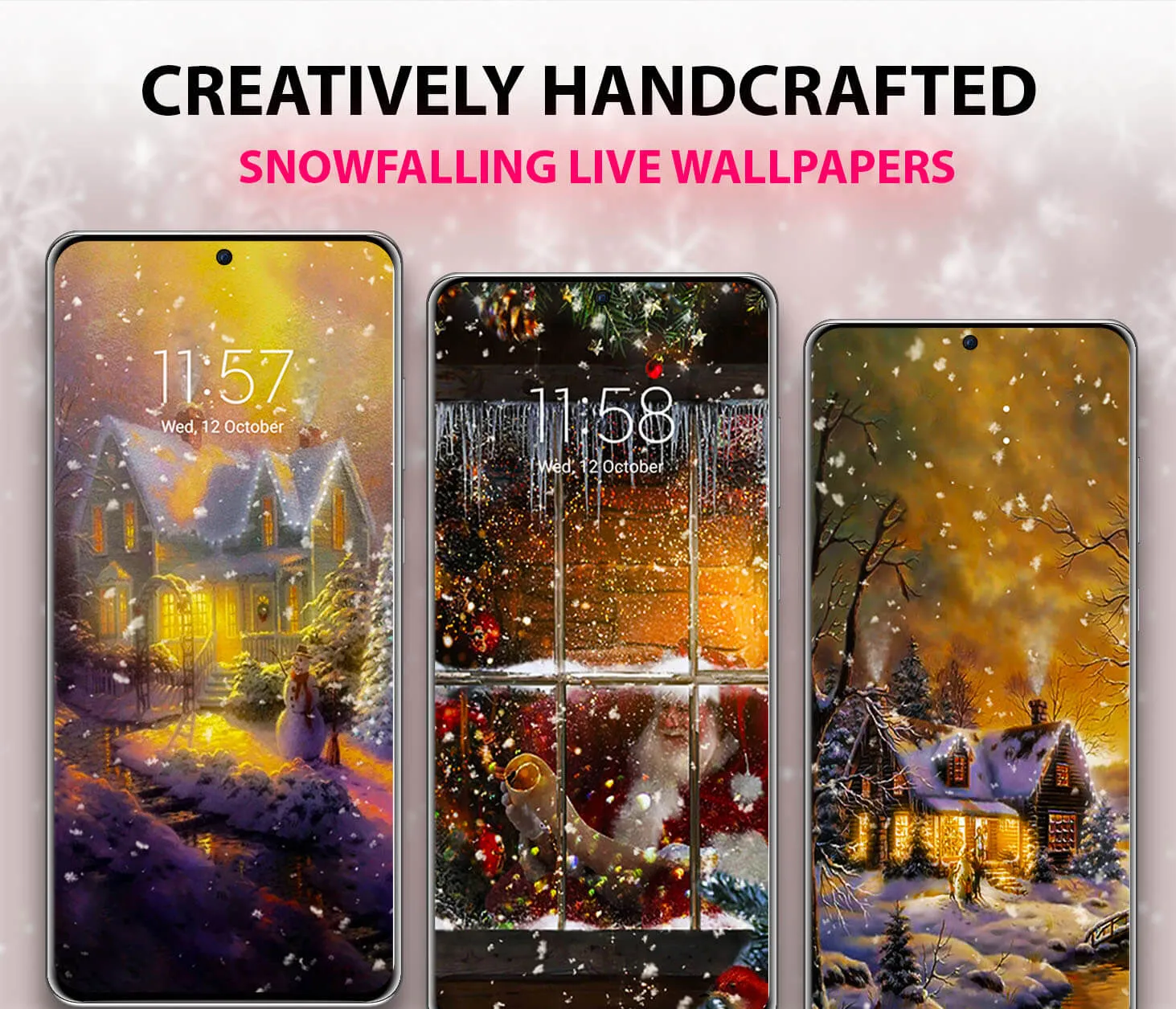 Snowfalling Live Wallpapers | Indus Appstore | Screenshot