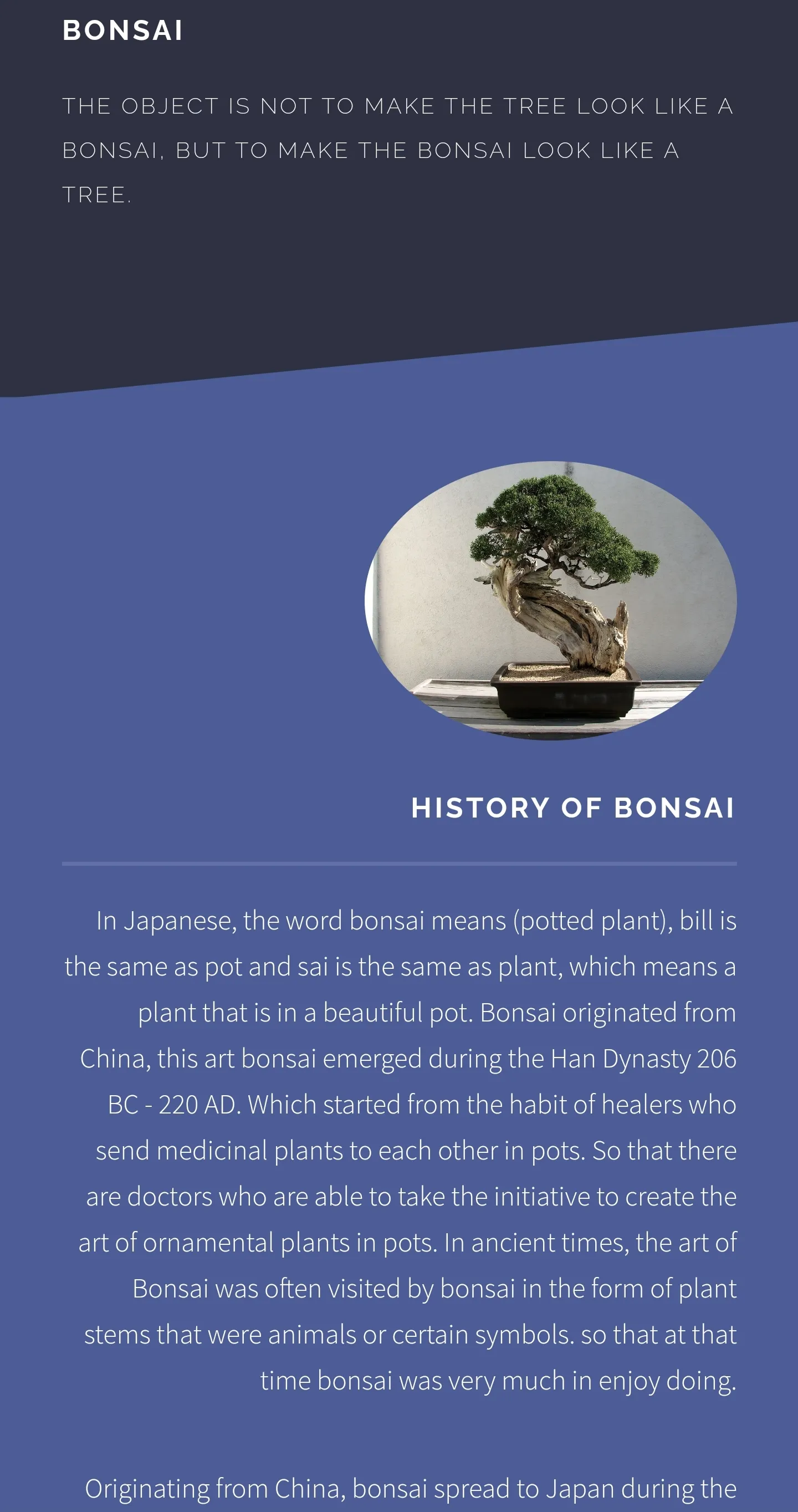 Bonsai Guide - Planting Techni | Indus Appstore | Screenshot