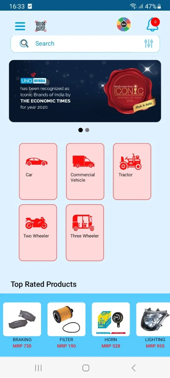 UNO STAR - UNO Minda Ltd. | Indus Appstore | Screenshot