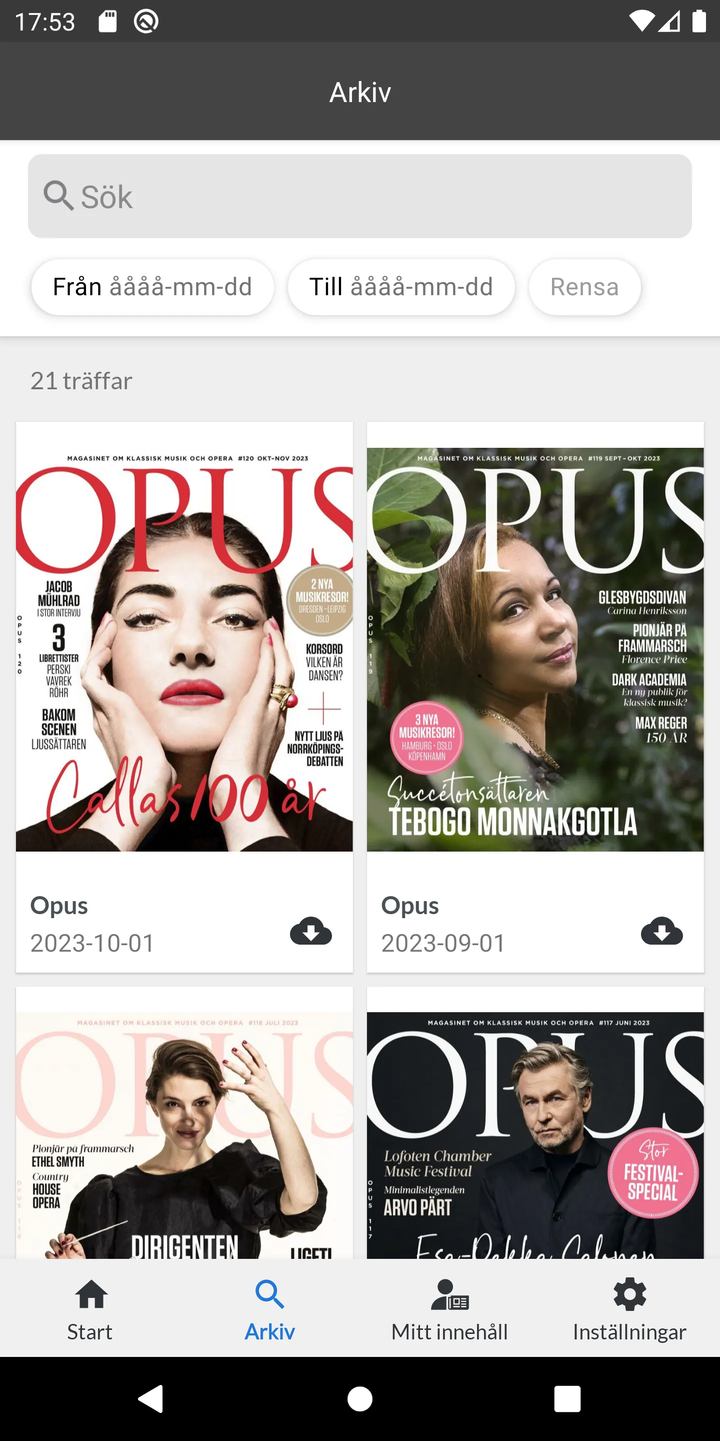 OPUS MAGASIN | Indus Appstore | Screenshot