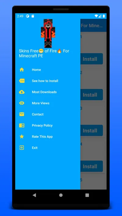 Skins FreeFire For Minecraft | Indus Appstore | Screenshot