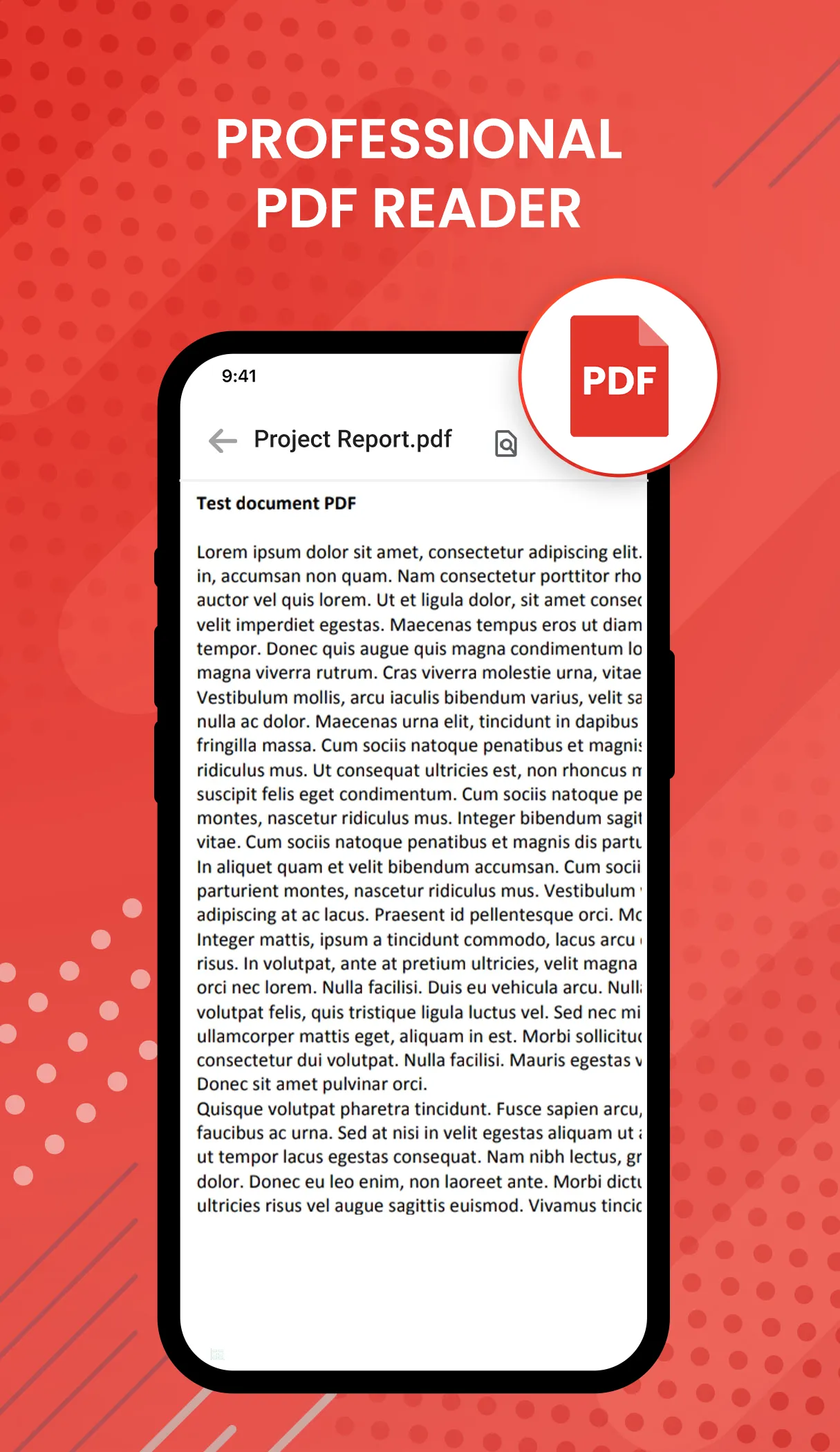 File Reader - PDF, Word, ZIP | Indus Appstore | Screenshot