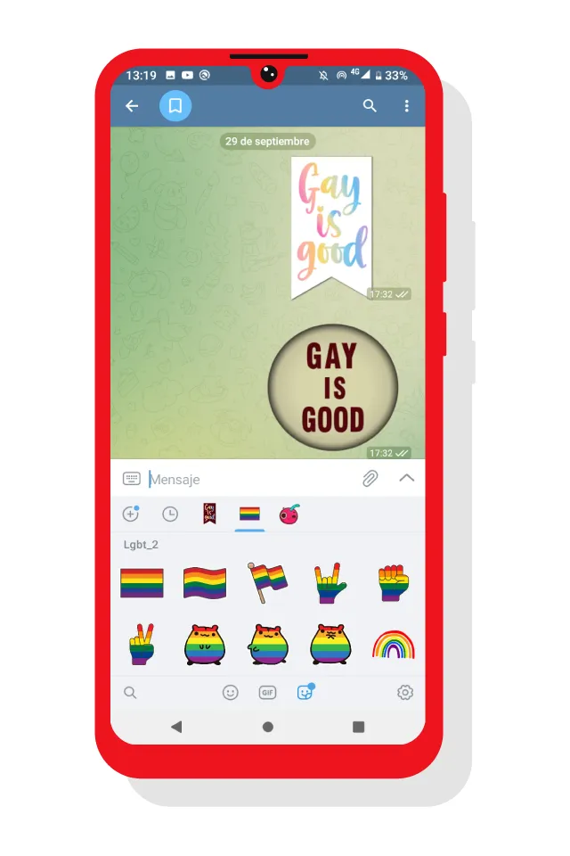 LGBT Stickers | Indus Appstore | Screenshot