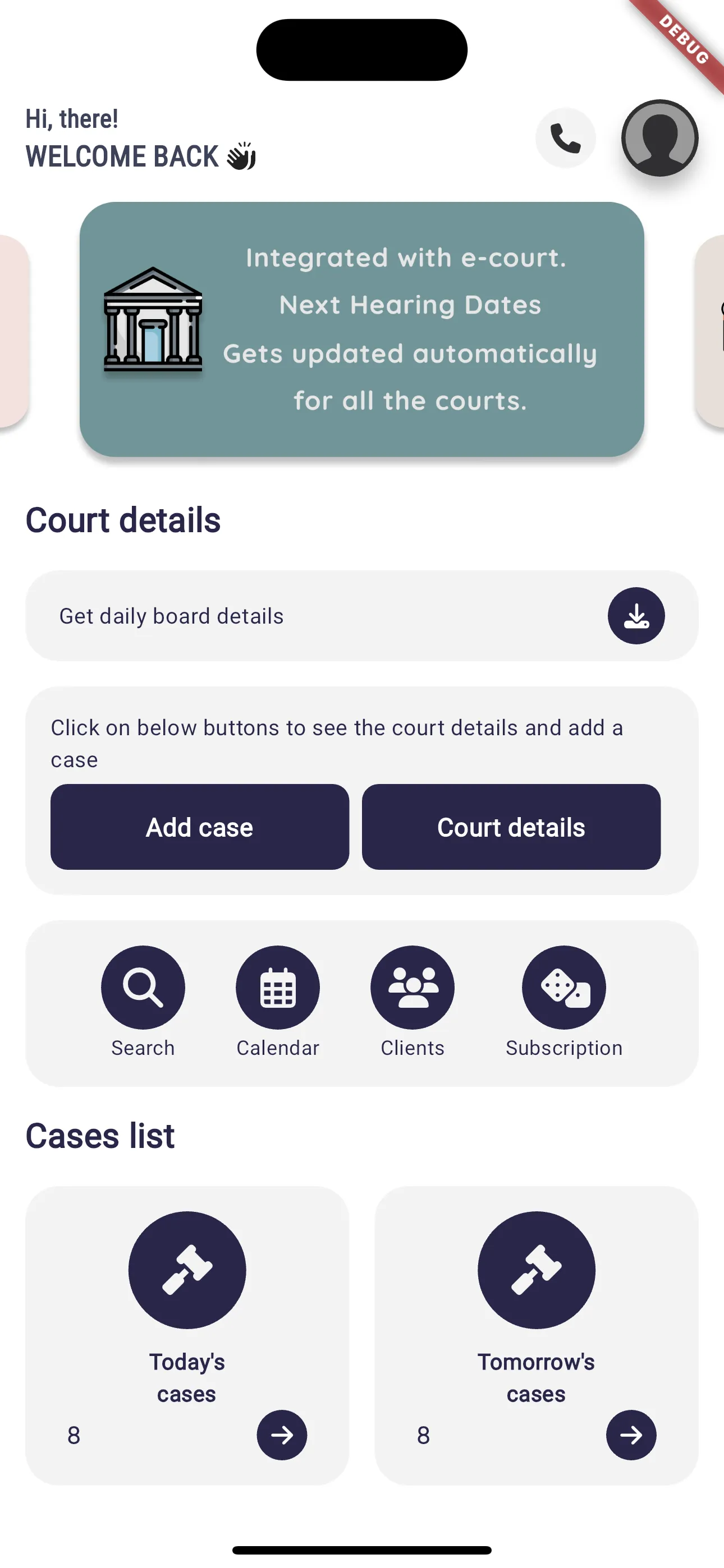 Legal Diary | Indus Appstore | Screenshot