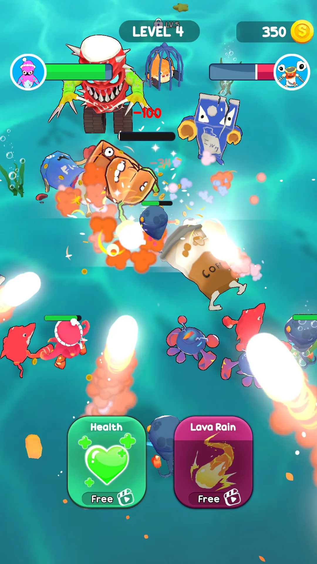 Fish Battle Merge | Indus Appstore | Screenshot