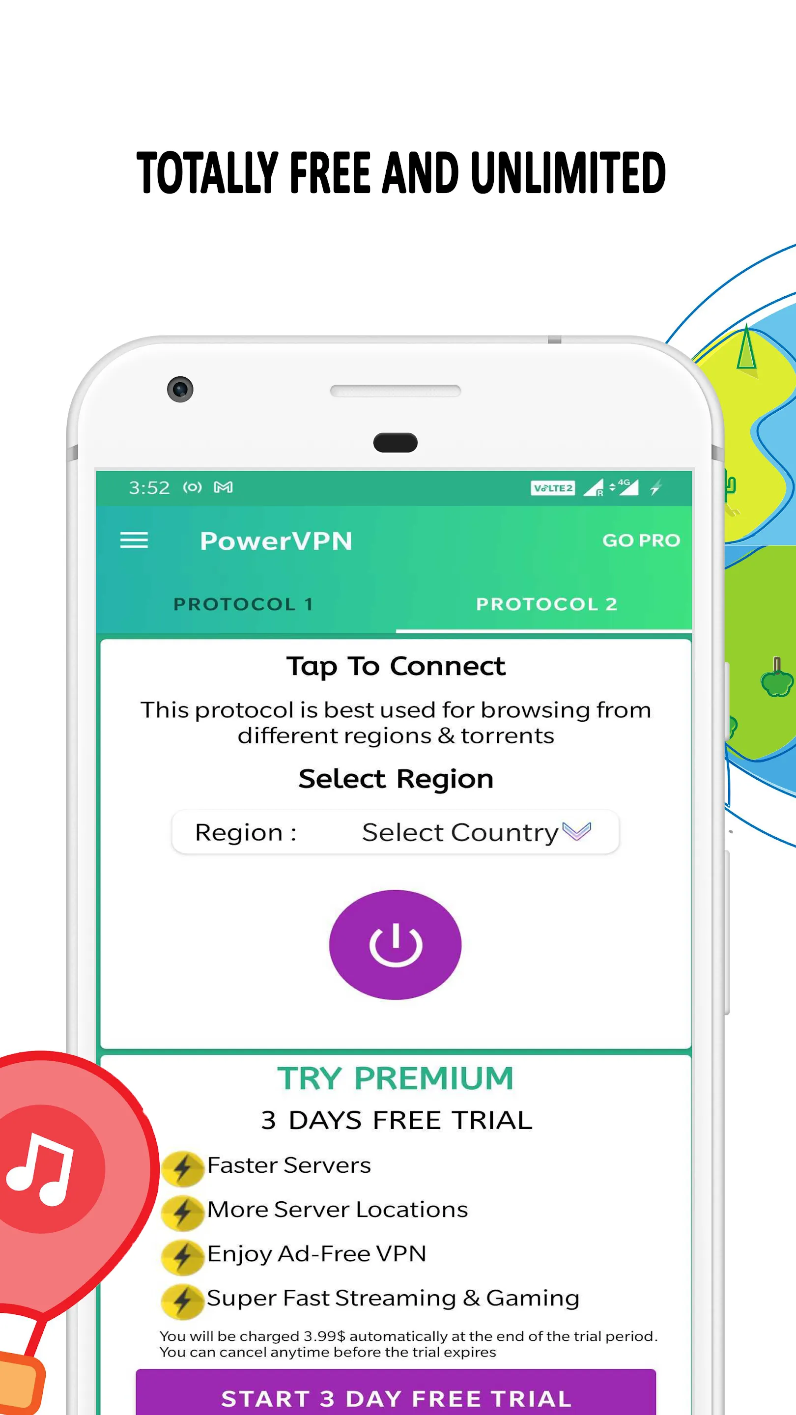 Power VPN : Fast & Secure VPN | Indus Appstore | Screenshot