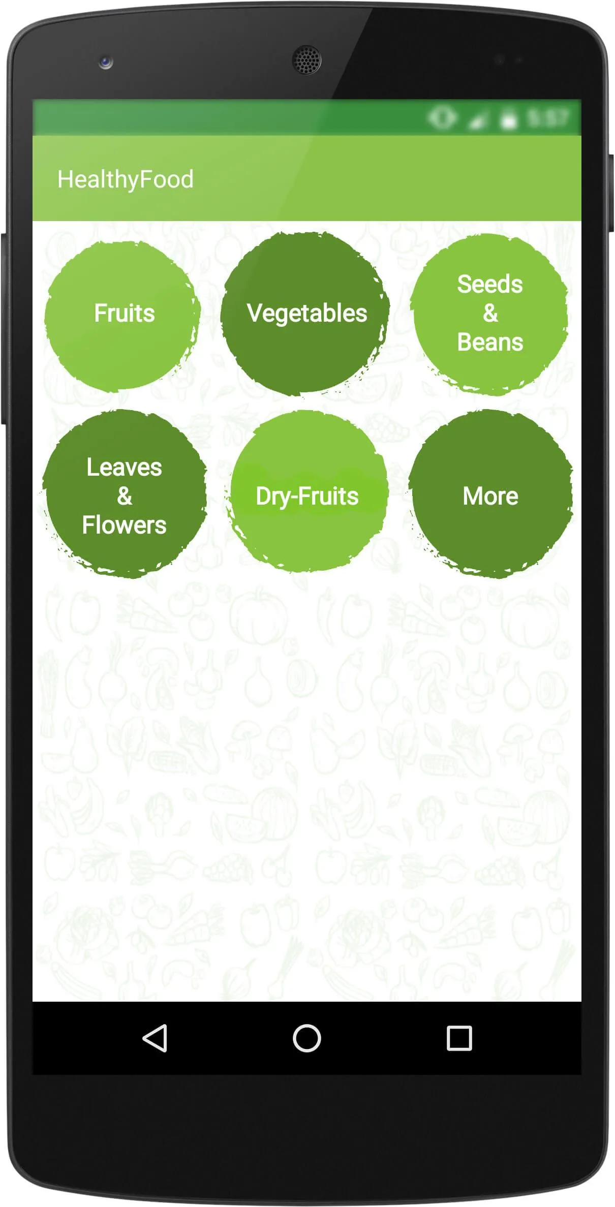 Healthy Food (be Healthy - sta | Indus Appstore | Screenshot