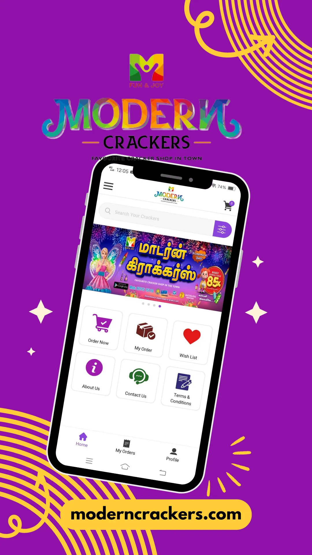 Modern Crackers | Indus Appstore | Screenshot