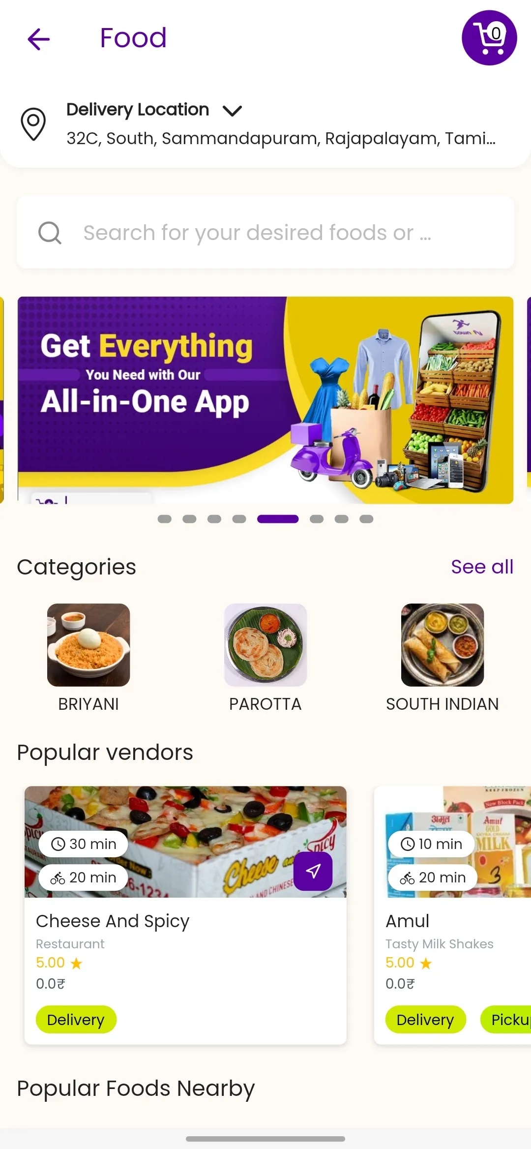 Townefy Delivery & Services | Indus Appstore | Screenshot