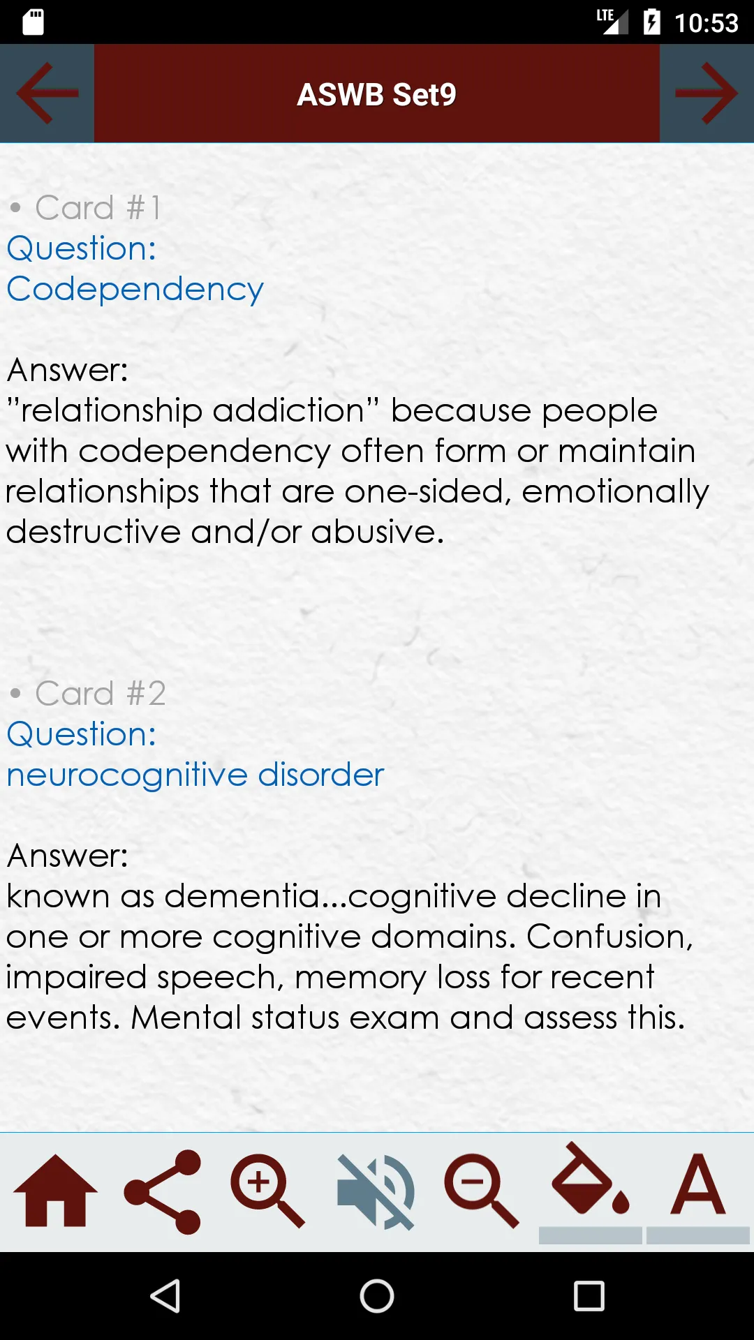 ASWB Exam Prep Flashcards | Indus Appstore | Screenshot