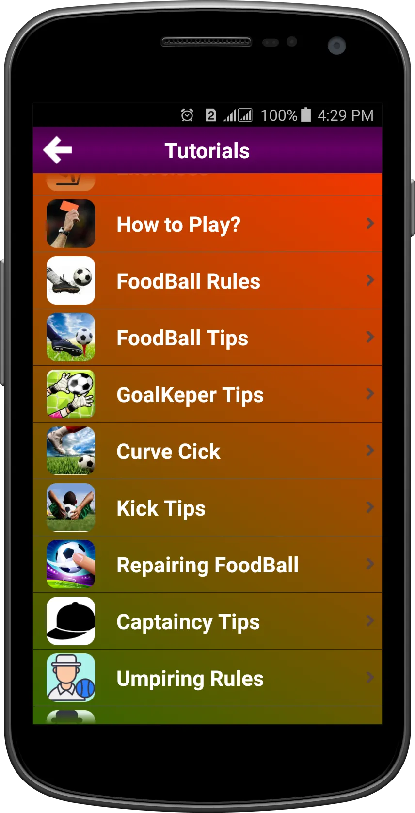 Football Training | Indus Appstore | Screenshot