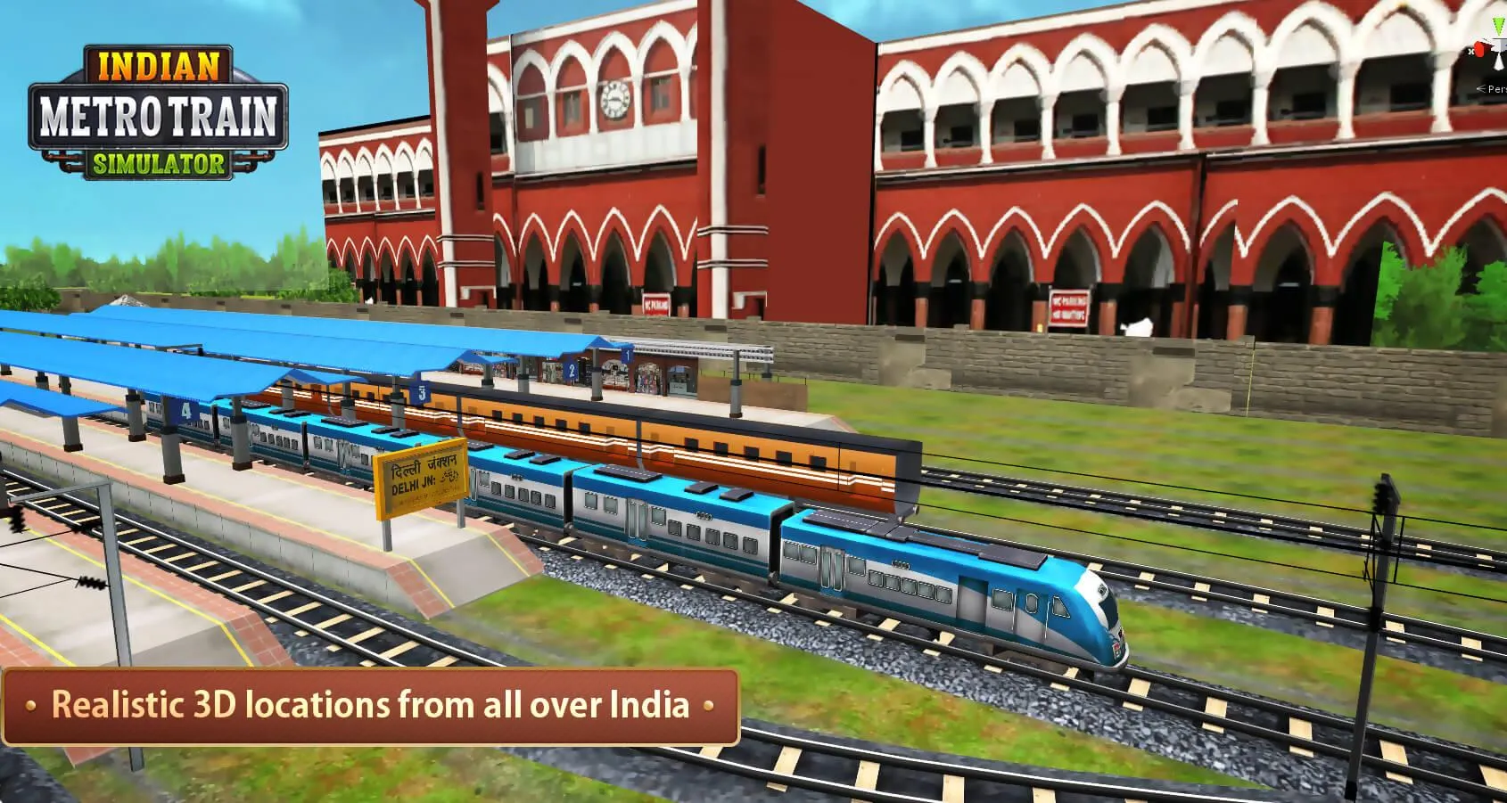 Indian Metro Train Sim 2020 | Indus Appstore | Screenshot