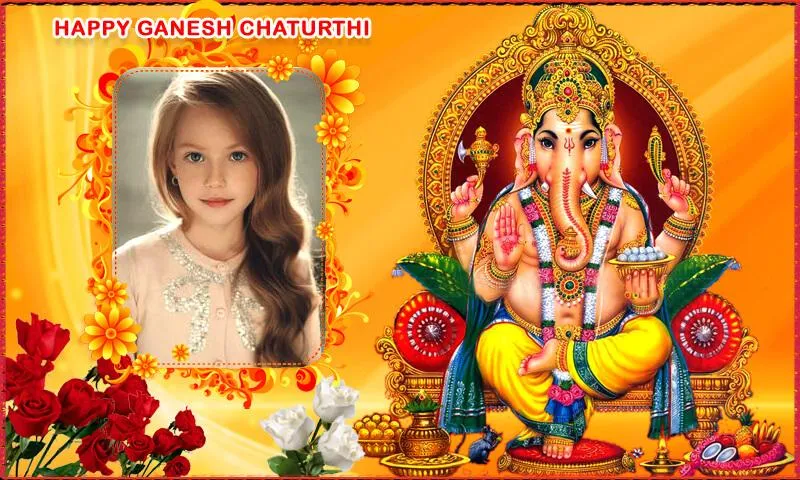 Ganesh Chaturthi Photo Frames | Indus Appstore | Screenshot