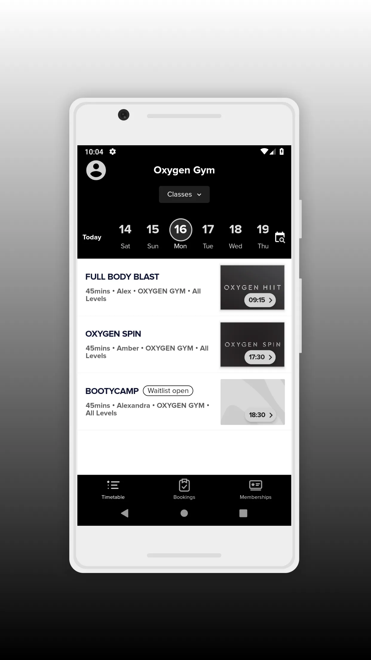 Oxygen Gym | Indus Appstore | Screenshot