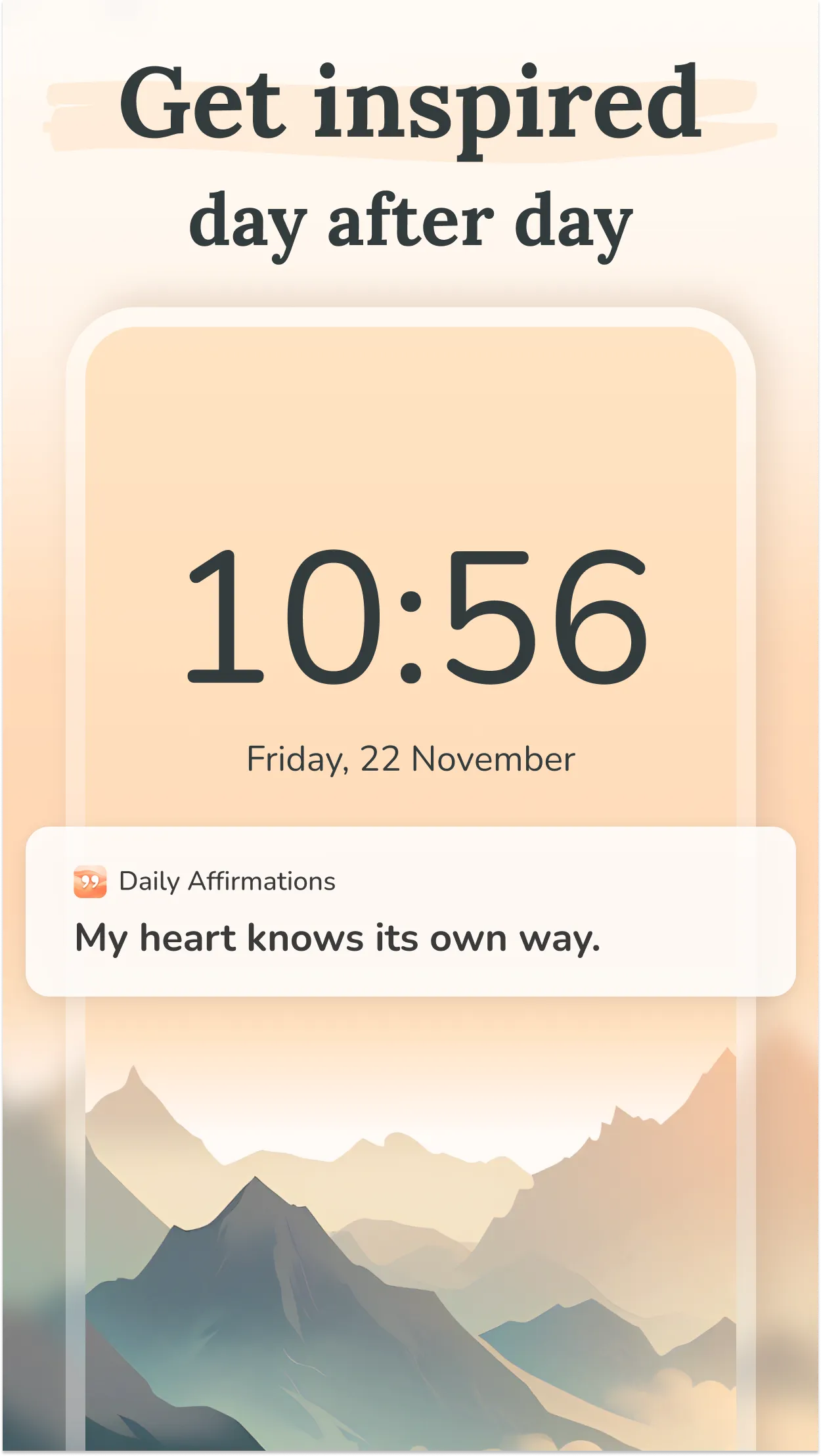 Daily Affirmations: Motivation | Indus Appstore | Screenshot