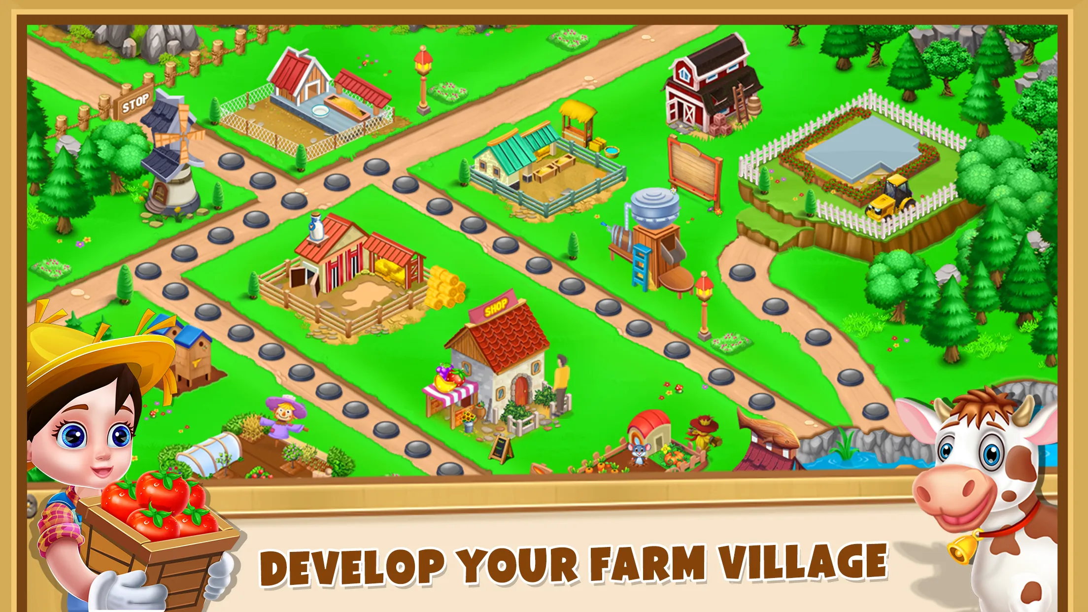 Farm House - Kid Farming Games | Indus Appstore | Screenshot